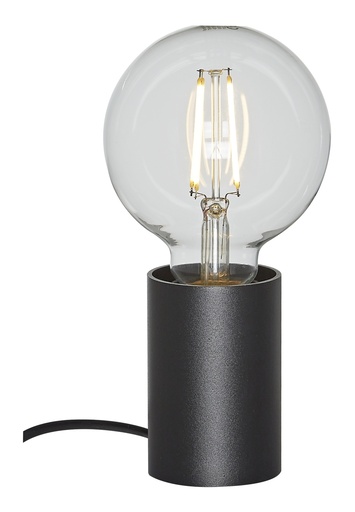 [4014476] BABU Tafellamp zwart 1x E27 excl (Ø56x80)