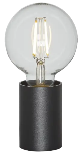 [4014476] BABU Tafellamp zwart 1x E27 excl (Ø56x80)