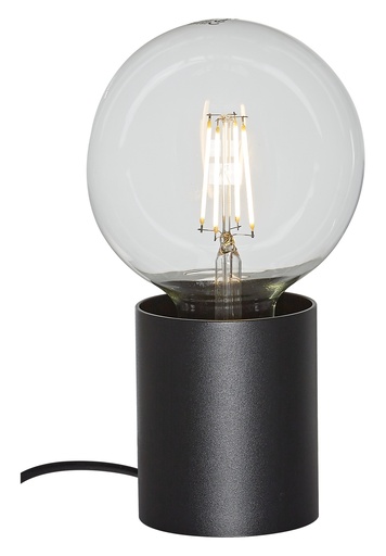 [4014486] BABU Tafellamp zwart 1x E27 excl (Ø80x84)