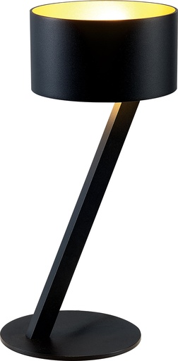 [4014500] NOMA tafellamp zwart/goud G9 excl