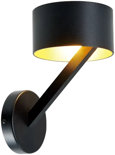 [4014501] NOMA wandlicht zwart/goud G9 excl