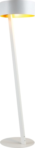 [4014507] NOMA vloerlamp wit/goud E27 excl