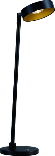 [4014510] AKO LED 12,5W tafellamp zwart / goud