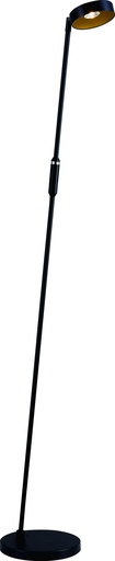 [4014511] AKO LED 12,5W vloerlamp zwart / goud