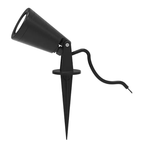 [3390105] YAKU Pinspot IP65, zwart, GU10 excl