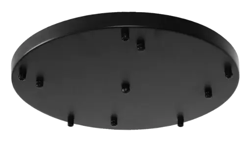 [3403585] Plafond rozet 5L Ø40cm zwart