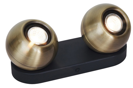 [3433042] TRITON 2L GU10 (excl) zwart / brons