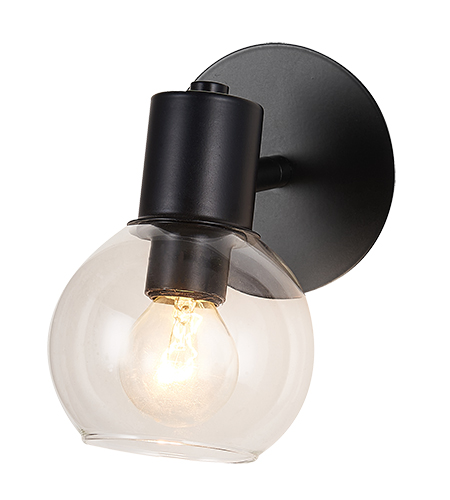 [3403631] OSIRA Wand licht 1x E14 helder glas + schakelaar