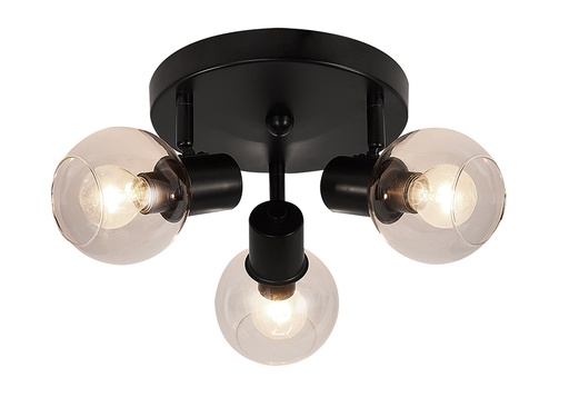 [3403633] OSIRA Plafond licht 3x E14 helder glas