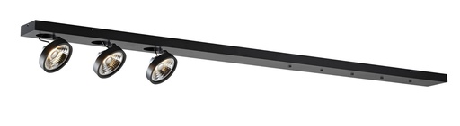 [4014331] AEON-3 XXL zwart 3x AR111 (incl) 1800mm basis voor pendels