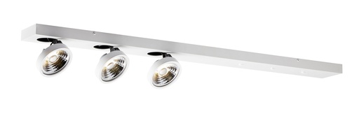 [4014332] AEON-3 XL wit 3x AR111 (incl) 1200mm basis voor pendels