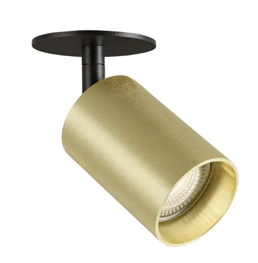 [4014526] TABOO 1L INPUT GU10 (excl) zwart + geborsteld goud