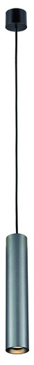 [4014622] TABOO pendel GU10 (excl) zwart + geborsteld staal