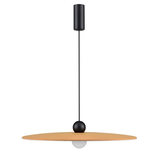 [3432163] JUTTU 8W LED Pendel Ø600mm dimbaar vilt licht bruin / grijs