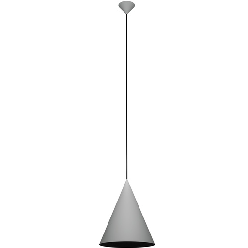 [3432179] MIRAGO 1xE27 Pendel Ø350mm grijs / zwart