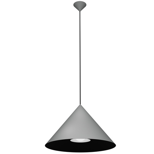 [3432180] MIRAGO 1xE27 Pendel Ø550mm grijs / zwart