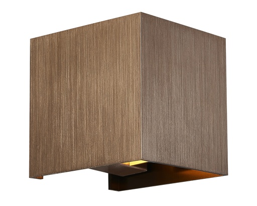 [4014404] TOKO Wandlicht geborsteld brons G9 excl (max 40W)