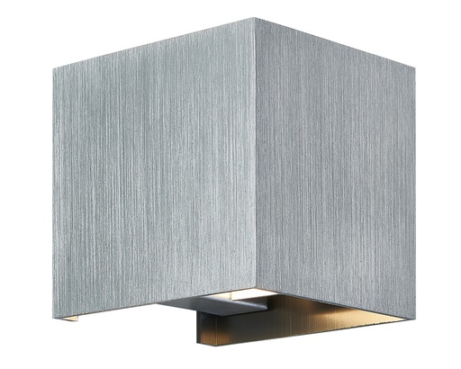 [4014405] TOKO Wandlicht geborsteld staal G9 excl (max 40W)