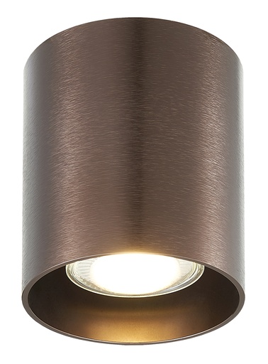 [4014454] BABAR Plafondlicht geborsteld brons rond 1xGU10 excl (max 50W)