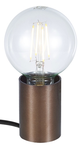 [4014478] BABU Tafellamp geborsteld brons 1x E27 excl (Ø56x80)