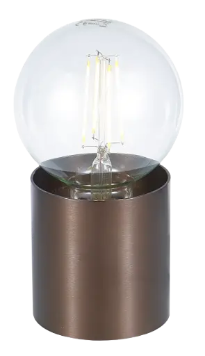 [4014488] BABU Tafellamp geborsteld brons 1x E27 excl (Ø80x84)