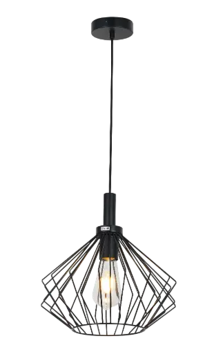 [3403195] ANGULO pendel 1x E27 zwart