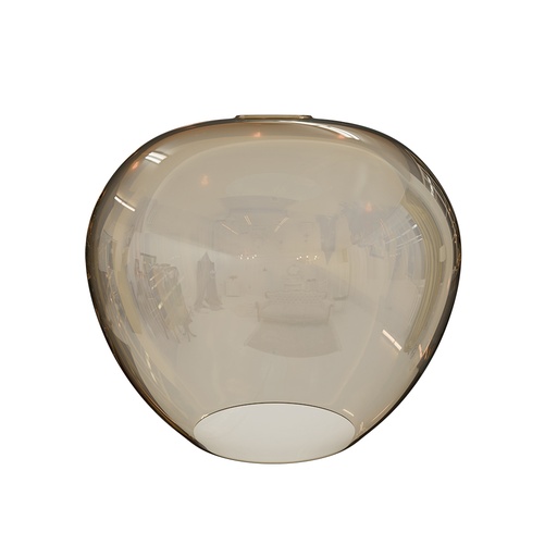[GL340367X240] GLASS REMY amber Ø240mm