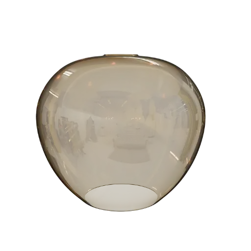 [GL340367X240] GLASS REMY amber Ø240mm