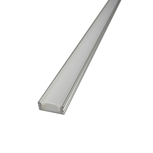 [3428096] XINIX inbouwprofiel + cover 17x7x2000mm aluminium + accessoires