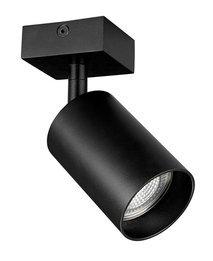 [4014531] TABOO 1L GU10 (excl) zwart, spot