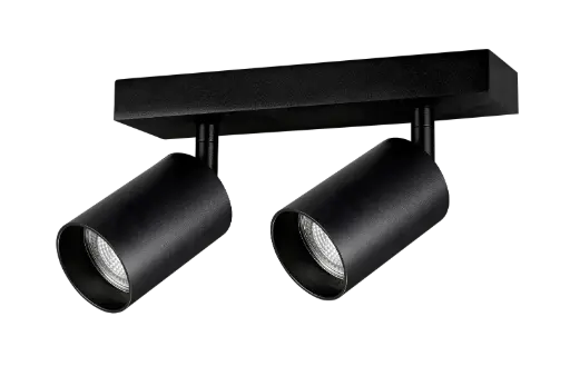 [4014532] TABOO 2L GU10 (excl) black, ceiling light