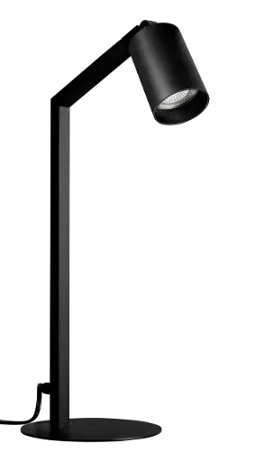 [4014537] TABOO 1L GU10 (excl) zwart, tafellamp