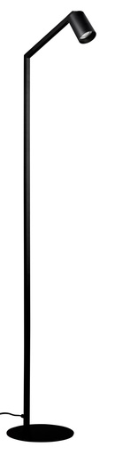 [4014538] TABOO 1L GU10 (excl) zwart, vloerlamp