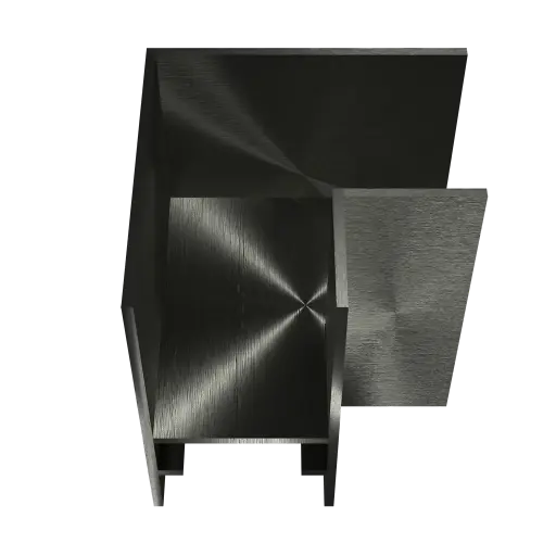 [TR0207DG] INFINITUS L-connector staal