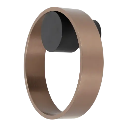 [4016131] BIJOU Wall light 10 Watt brushed bronze + black