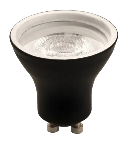 [8205000] GU10 LED Deep Deco Base 7,5W 2700K, zwart, dimbaar