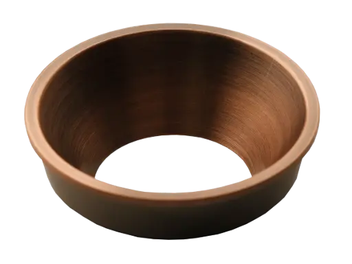 [8205072] Deep Deco mini ring rood brons Ø30mm