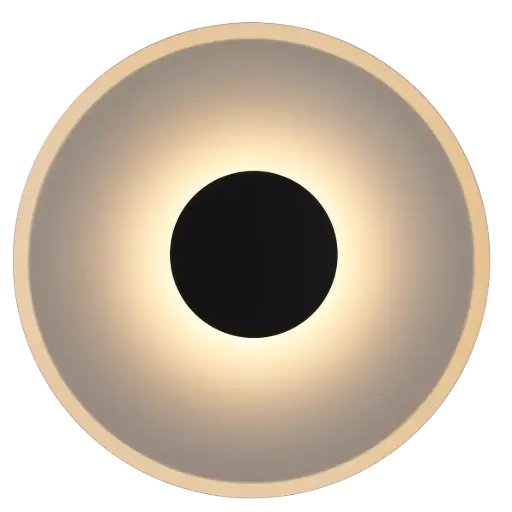 [3432205] ENSO Ø500mm 5W wandlicht zwart / grijs