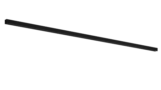 [TR0302B] MICRO LINE Mini 1F-track (2000mm) - Black