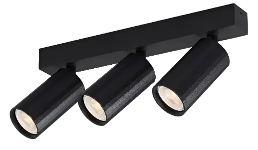 [4014712B] ORYX 3L bar MR11 lamp excl zwart