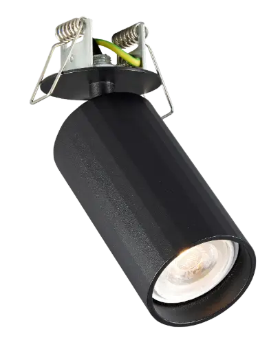 [4014715B] ORYX Input spot blad veren incl. lamp excl zwart