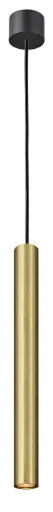 [4014716G] ORYX pendel 400mm lamp excl zwart + goud