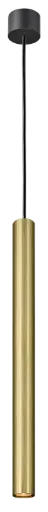[4014717G] ORYX pendel 600mm lamp excl zwart + goud