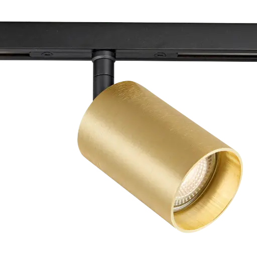 [TR03244G] TABOO Micro Line trackspot zwart goud (excl. lamp)