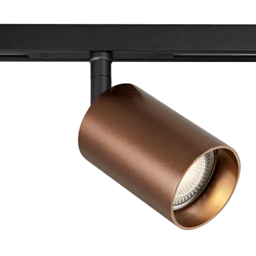 [TR03244BR] TABOO Micro Line trackspot zwart brons (excl. lamp)