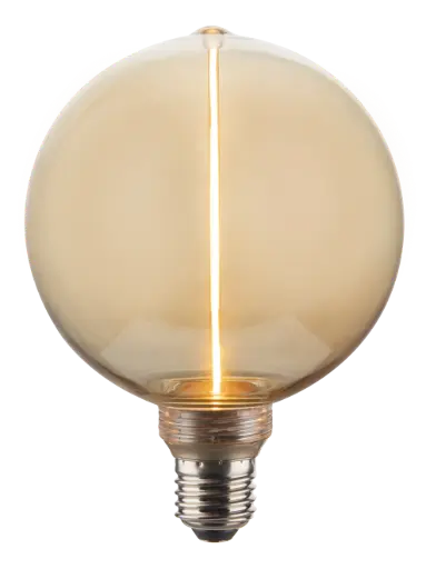 [8204257] E27 LED Globe Decoline G125 3,5W amber 1800K dimbaar